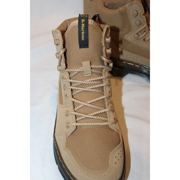Dr Martens Rilla Men\'s Size 14 Lace Up Emboss Poly Combat Boots NIB SAVANNAH TAN main image 6